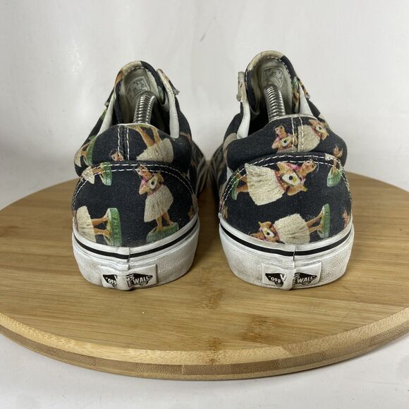 Vans Authentic Hula Girl Aloha Black Lace-Up Mens 7.5 US Womens 9 - Picture 4 of 8